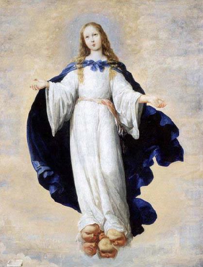 The Immaculate Conception, ZURBARAN  Francisco de